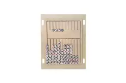 Тактильно-развивающая панель Цифры и буквы1